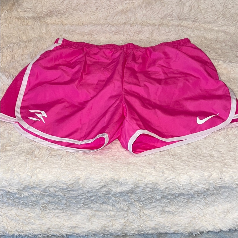 Nike Girls Pink Athletic Shorts